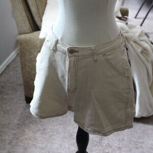 Women's Forever 21 American Bazi Carpenter Shorts - L